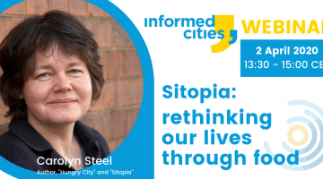 Webinar with Carolyn Steel: "Sitopia: rethinking our lives through food”